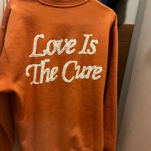 vintage Obey “ love is the cure “ sweatshirt